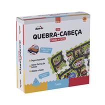 Brinquedo EVA Quebra Cabeça Cidade C/Carro - 7 Peças - BRW