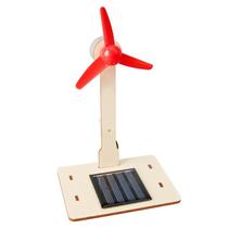 Brinquedo experimental científico STEM Solar Windmill Car para crianças