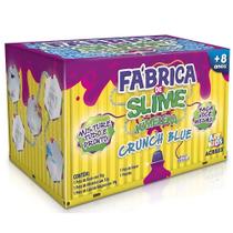 Brinquedo Fabrica De Slime Kimeleka Crunch Azul Acrilex