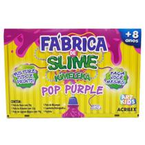 Brinquedo Fabrica De Slime Kimeleka Pop Purple Acrilex