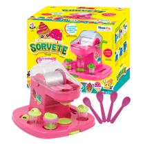 Brinquedo Fábrica De Sorvete Sorveteria Infantil - Cor Rosa