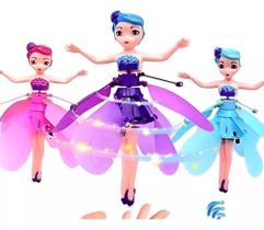 Brinquedo Fada que voa drone colors com luz Brinquedo Fada que voa drone colors com luz