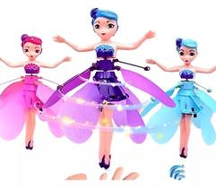 Brinquedo Fada que voa drone colors com luz Brinquedo Fada que voa drone colors com luz