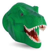 Brinquedo Fantoche Cabeça de Dinossauro Amigo 20cm Em Vinil - Super Toys