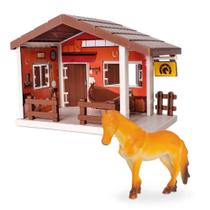 Brinquedo fazendinha faroeste c/ cavalo 4pc 0418 Brinquedo fazendinha faroeste c/ cavalo 4pc 0418