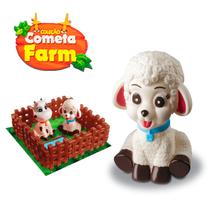 Brinquedo Fazendinha Monta e Desmonta Ovelha Cometa Farm - Cometa brinquedos