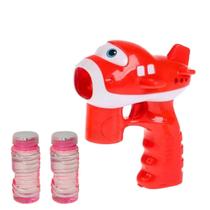 Brinquedo Fazer Bolha de Sabão Colorido Musical e Led