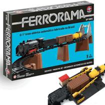 Brinquedo Ferrorama Xp 500 Maquinista e Locomotiva Estrela
