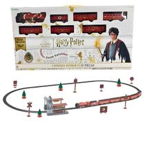 Brinquedo Ferrovia Expresso Hogwarts Harry Potter - 37 Pçs - Candide