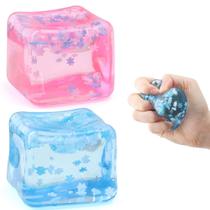 Brinquedo Fidget Chridark Cubo de Gelo 2 Unidades Bolas Sensoriais Antiestresse