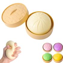 Brinquedo Fidget FUYUANLIEV Dumpling Squishy para Alívio do Estresse Brinquedo Fidget FUYUANLIEV Dumpling Squishy para Alívio do Estresse