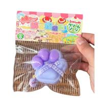 Brinquedo Fidget Gato Mochi de Pelúcia - Silicone, Antiestresse e com Design de Pata Lenta Brinquedo Fidget Gato Mochi de Pelúcia - Silicone, Antiestresse e com Design de Pata Lenta