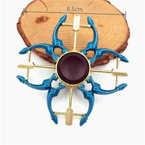 Brinquedo Fidget Hand Spinner Finger Focus para adultos de metal colorido