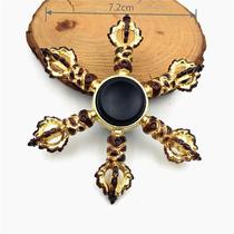 Brinquedo Fidget Hand Spinner Finger Focus para adultos de metal colorido