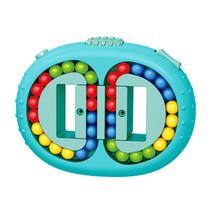 Brinquedo Fidget Spinner Magic Bean atualizado em azul para crianças