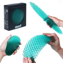 Brinquedo Fidget Worm Morf Fidget para adultos e crianças azul