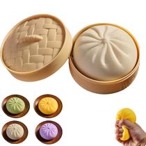Brinquedo Fidget Xiobq Bolinho Gigante Squishy com Cesta de Vapor