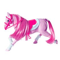 Brinquedo Figura Cavalo Fashion Rosa E Acessorios 2458 - Lider Brinquedos - Líder Brinquedos