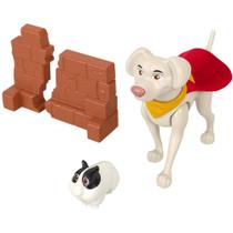 Brinquedo Figura Krypto Super Cão Soco de Herói Fisher Price - HGL12