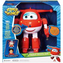 Brinquedo Figura Super Wings Jett Robo Ao Resgate Fun 84348
