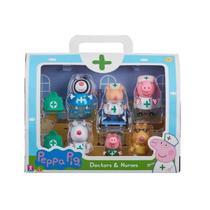Brinquedo Figuras Peppa Pig Medicos E Enfermeiros Sunny 2320