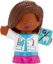 Brinquedo Fisher-Price Little People - Dentista Audrey com 1 Boneco