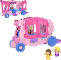 Brinquedo Fisher-Price Little People Disney Princess Carriage 18m ou mais