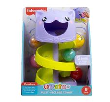 Brinquedo Fisher Price Torre Gatinho Com Bolinhas - Htw92