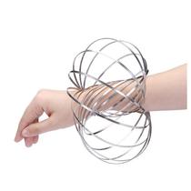 Brinquedo Flow Ring de aço inoxidável XIANQI 304, resistente para alívio de estresse Brinquedo Flow Ring de aço inoxidável XIANQI 304, resistente para alívio de estresse