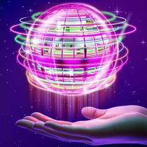 Brinquedo Flying Orb Ball Lidatb Galaxy Hover Ball Roxa