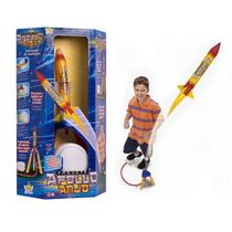 Brinquedo Foguete Apollo Infantil que Voa de Verdade - Briquedos Anjo