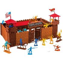 Brinquedo Forte Apache Batalha Júnior 34 Peças 0065 - Gulliver