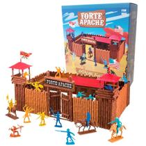 Brinquedo Forte Apache Batalha Júnior 34 Peças - Gulliver