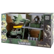Brinquedo Forte Militar Force Warfare Com Jipe E Soldado Brinquedo Forte Militar Force Warfare Com Jipe E Soldado