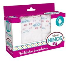Brinquedo Fraldinhas Descartáveis Coleção Ninos Cotiplás