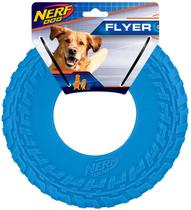 Brinquedo Frisbee de Borracha Azul para Cães Nerf Dog