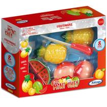 Brinquedo Frutinhas Mini Chef 8 Peças Xalingo - 2784.3 Brinquedo Frutinhas Mini Chef 8 Peças Xalingo - 2784.3
