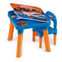 Brinquedo Fun Mesa Com Cadeira Hot Wheels - 6927