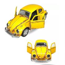 Brinquedo Fusca Envelhecido 1981 Carrinho De Fricção Metal