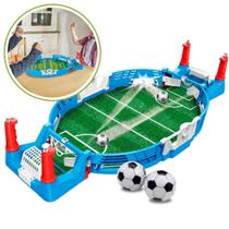Brinquedo Futebol de Mesa Pinball Pebolim Jogo Fliperama Infantil