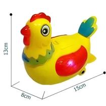 Brinquedo Galinha Bota Ovos Musical Com Luzes, Bate Volta Tipo:Dinossauro