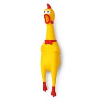 Brinquedo Galinha Frango G Borracha Mordedor Sonoro Apito Brinquedo Galinha Frango G Borracha Mordedor Sonoro Apito