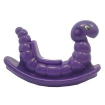 Brinquedo Gangorra Cavalinho Nhoca Centopeia Colorida em Plástico Ideal para Parquinhos