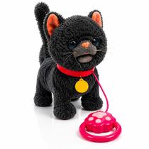 Brinquedo Gatinho Interativo De Pelúcia Anda Mia Com Guia Infantil Modelos Sortidos Brinquedo Gatinho Interativo De Pelúcia Anda Mia Com Guia Infantil Modelos Sortidos