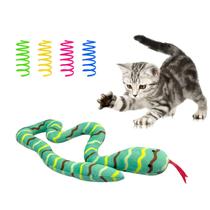 Brinquedo Gato Catnip Andiker Snake - Conjunto com 4 Brinquedos de Primavera