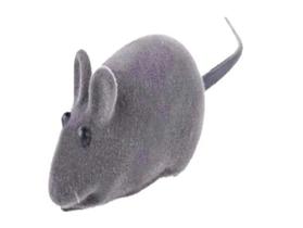 Brinquedo Gato Ratinho Rato Real Mouse com Apito Pet