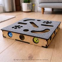 Brinquedo Gatos Interativo Arranhdor Bolinha Para Gato Guizo