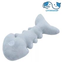 Brinquedo Gatos Tutelo Pelucia Espinha De Peixe