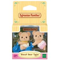 Brinquedo Gêmeos Urso Biscoito Com Carrinho Sylvanian Families Para Colecionadores Brinquedo Gêmeos Urso Biscoito Com Carrinho Sylvanian Families Para Colecionadores
