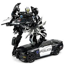Brinquedo GERYNS Robô Policial Transformável 20 cm Brinquedo GERYNS Robô Policial Transformável 20 cm